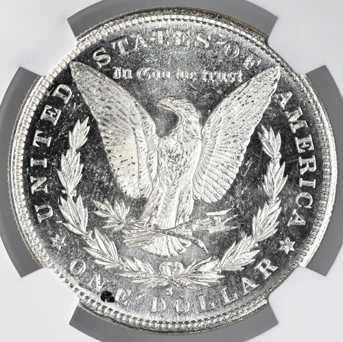 1881-S $1 MORGAN SILVER DOLLAR "PROOF LIKE" NGC MS63 PL #8324629-002 - Picture 3 of 4