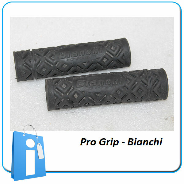Puños Grips Pro Grip BIANCHI Components Negro old school mtb 2004