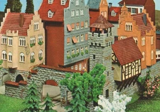 Faller 109923 HO scale 1:87 Kit of Retro B-923 Town wall - NEW 2024