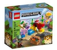 Lego® Minecraft™ - 21164 Das Korallenriff + Neu & Ovp + Alex Kugelfisch Zombie