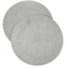 Qty 2 ~ Ultra-Fine Stainless Steel Filter Elements 5-3/4" Diameter P/N: 9446T999