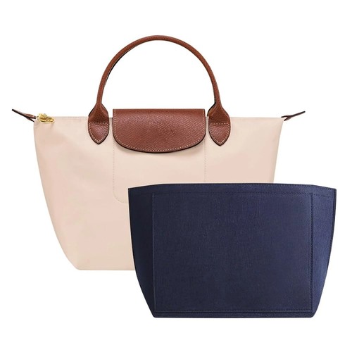 Felt Liner Insert Bag for Longchamp Handbag Makeup Travel Purse Organizer - Picture 17 of 18