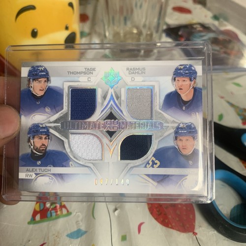 Thompson/Dahlin/Tuch/Skinner 2023-24 Ultimate Collection Quad Materials 97/149