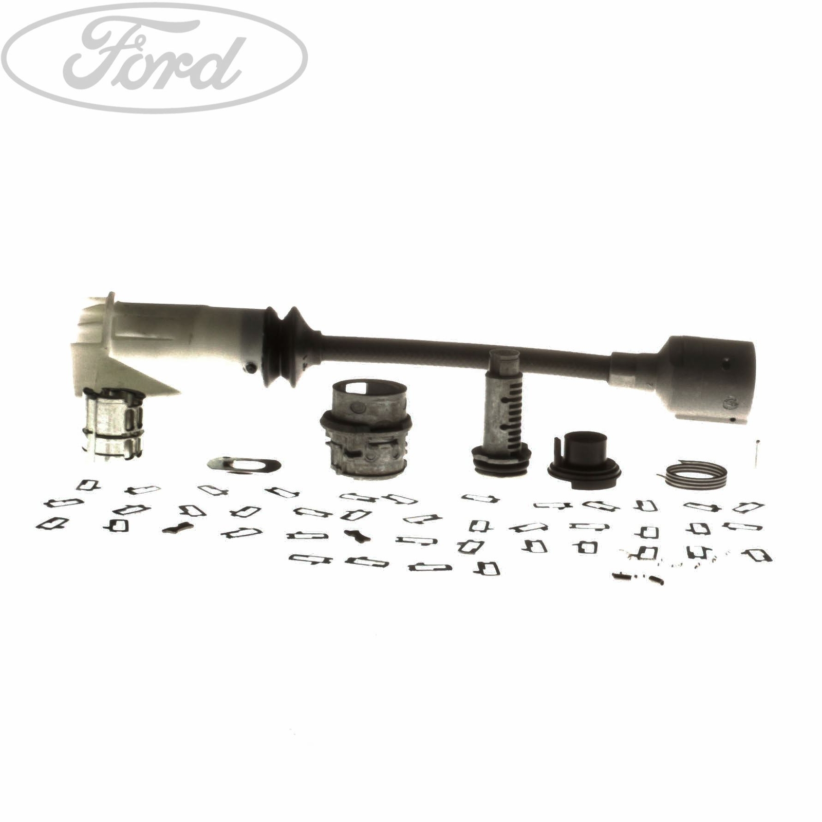 Genuine Ford C-max Bonnet Lock Cylinder Kit 1525384 for sale 