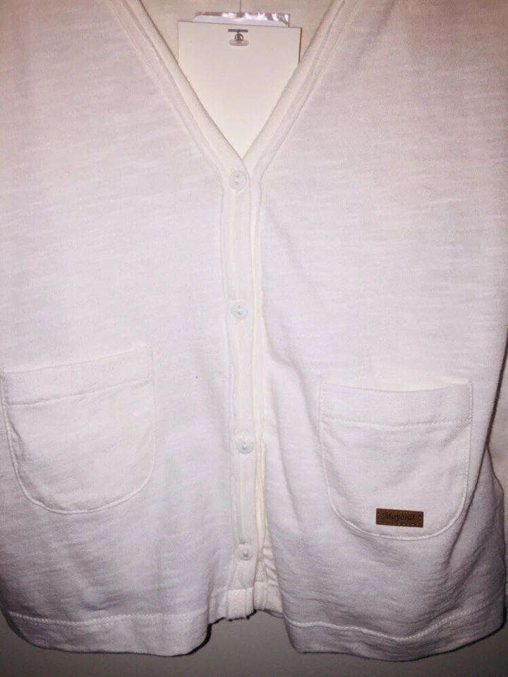 Mayoral детский девочек размер 6 слоновой кости кардиган и майка комплект ** новый с Ярлыками ** - Изображение 2 из 4