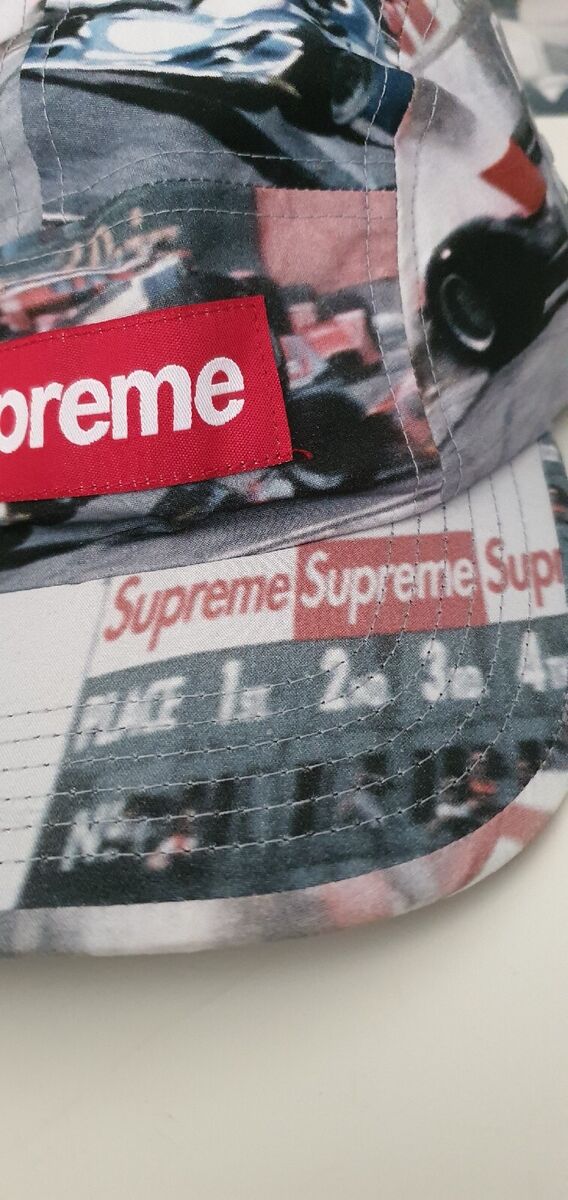 SS19 Supreme Grand Prix camp cap box logo Formula Hat | eBay SS19 Supreme Grand Prix camp cap box logo Formula Hat | eBay