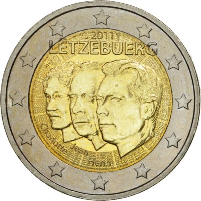 [#460964] Luxembourg, 2 Euro, Grand-Duché, 2011, SPL, Bi-Metallic - Photo 1/2