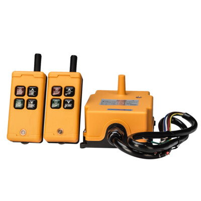 HS-4-2 110VAC 4 Channels 1 Speed Hoist Crane Truck Radio Remote Controller