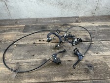 Vintage Bmx Brake Set Front Rear Black Old School