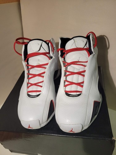 Air Jordan 21 OG GS White Varsity Red - Picture 5 of 12
