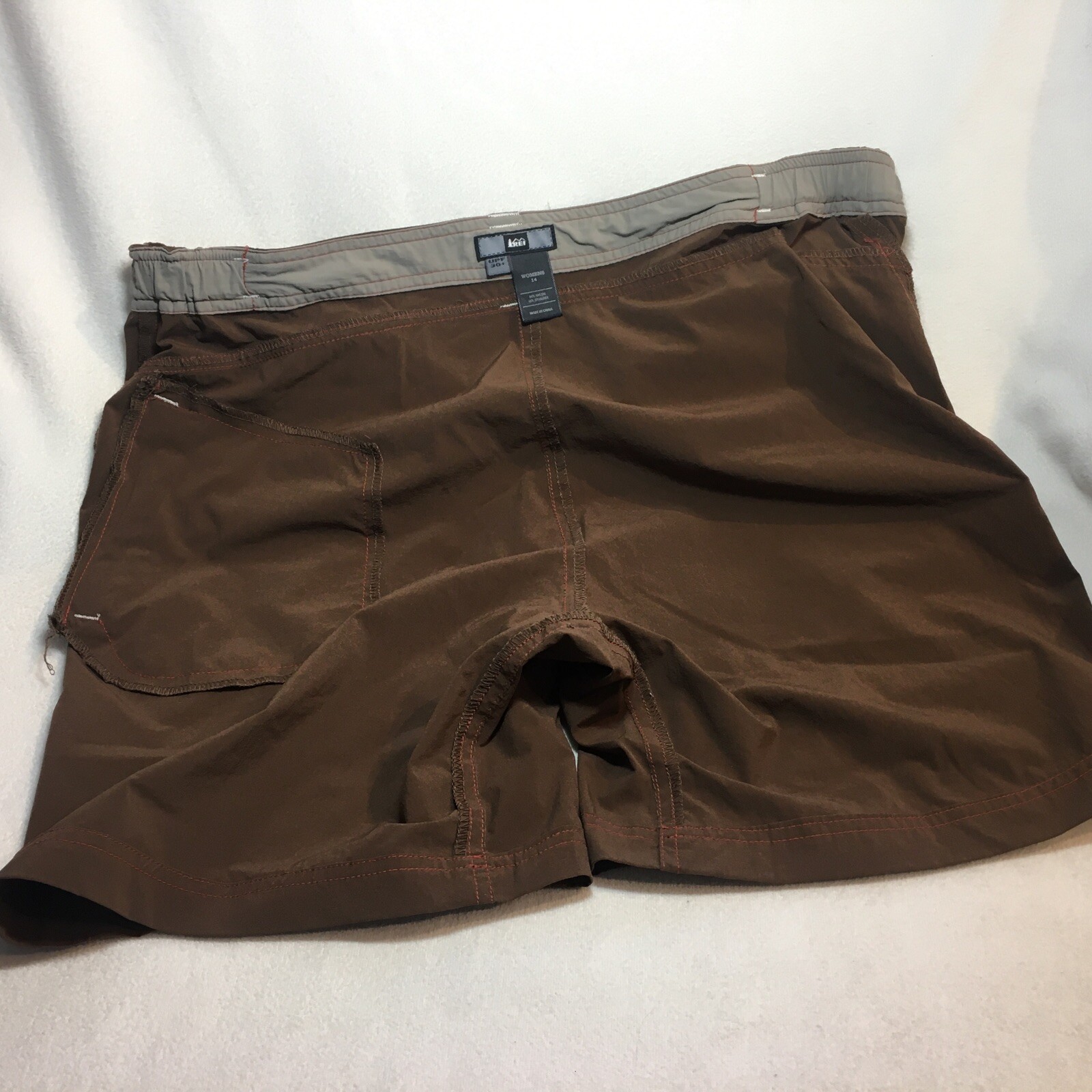 Womens REI Stretch Hiking Cargo Shorts with UPF 30+ … Gem
