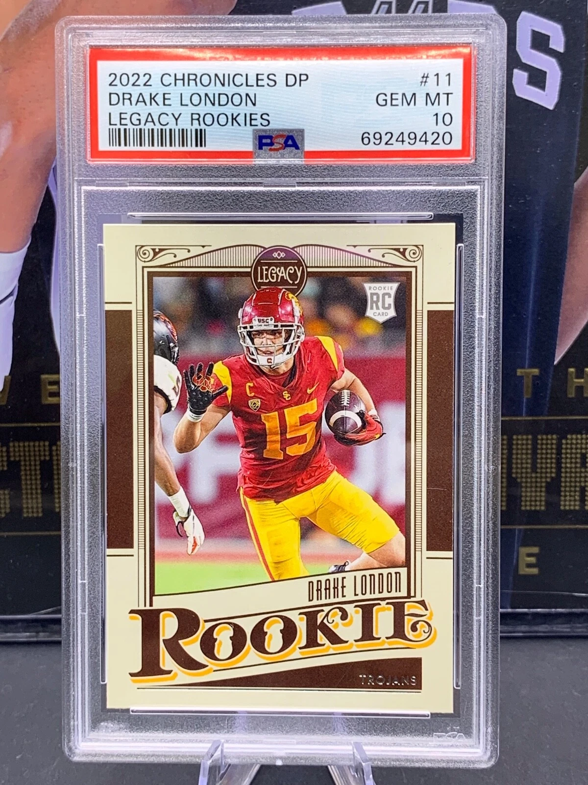 Drake London Panini Chronicles Draft Picks Legacy Rookies #11 Base