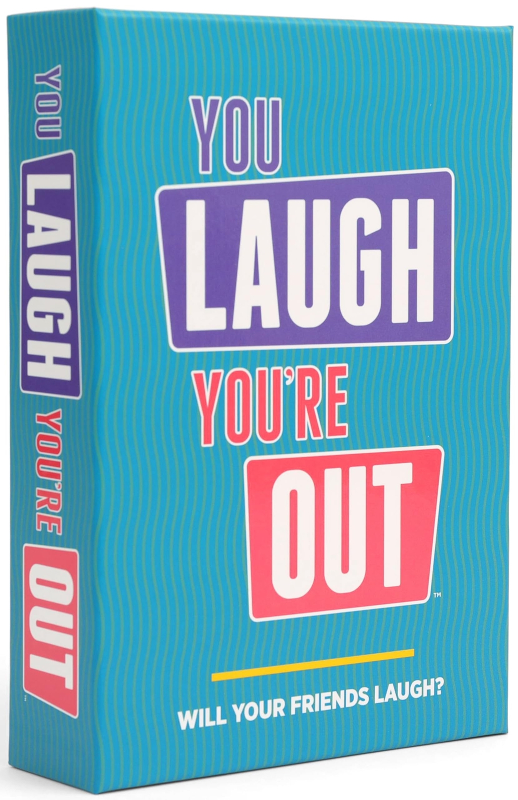 You Laugh You're Out A Party Game with Hilarious Charades Family Card Games f...-image