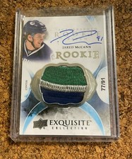 2015-16 UD The Cup Jared McCann Exquisite True Rookie /91