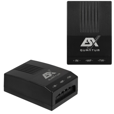 2 Wege Frequenzweiche ESX Quantum 6-12dB/Oct 3200Hz Hochtonanpassung