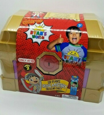 RYAN'S WORLD Series 2 Sir Ryan's Royal Mystery Treasure Chest EXCLUSIVE 850003292892 | eBay