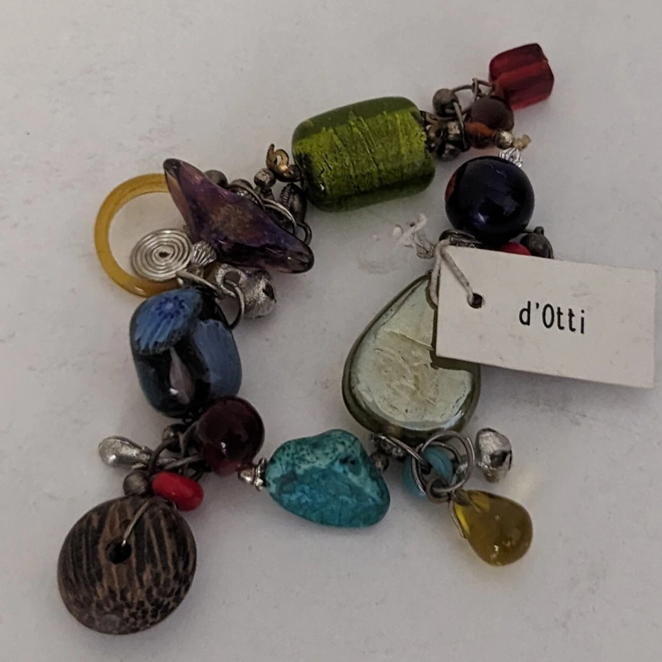 Pulsera Mezcla Cuentas Dije Pulsera Banda Elástica NUEVO Foto 2 de 2