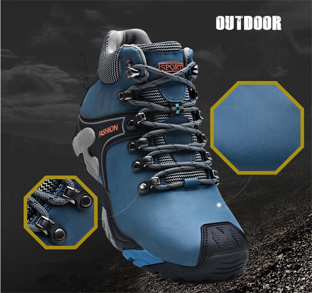 MENS HIKING WALKING XSTRONG WATERPROOF SHOES WORK WINTER TRAINERS NON