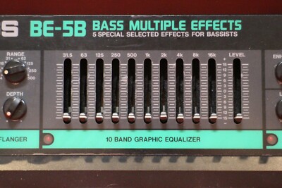 【美品】BOSS BE-5B BASS MULTI-EFFECTOR USED BOSS BE-5B BE5 Bass Guitar Multi Effects Pedal U1512