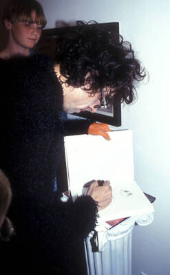 Tim Burton during Tim Burton's ''The Nightmare Before Christmas'' .. Old Photo 17