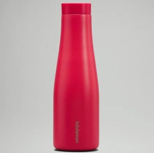 Nuevo con etiquetas botella Lululemon Stay Hot Keep Cold ~TAMAÑO: 19 OZ~ rosa destacado y frambuesa pálida - Imagen 5 de 10