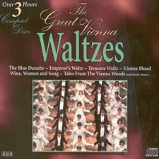 Great Vienna Waltzes - Audio CD By Johann II Junior Strauss - VERY GOOD