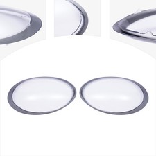 Pair Headlight Lens Cover Left&Right For Pors...