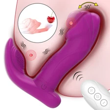 Wiggling-Rabbit-Vibrator-Vibrating-Massager-Women-Gift-Remote-Control-Wearable