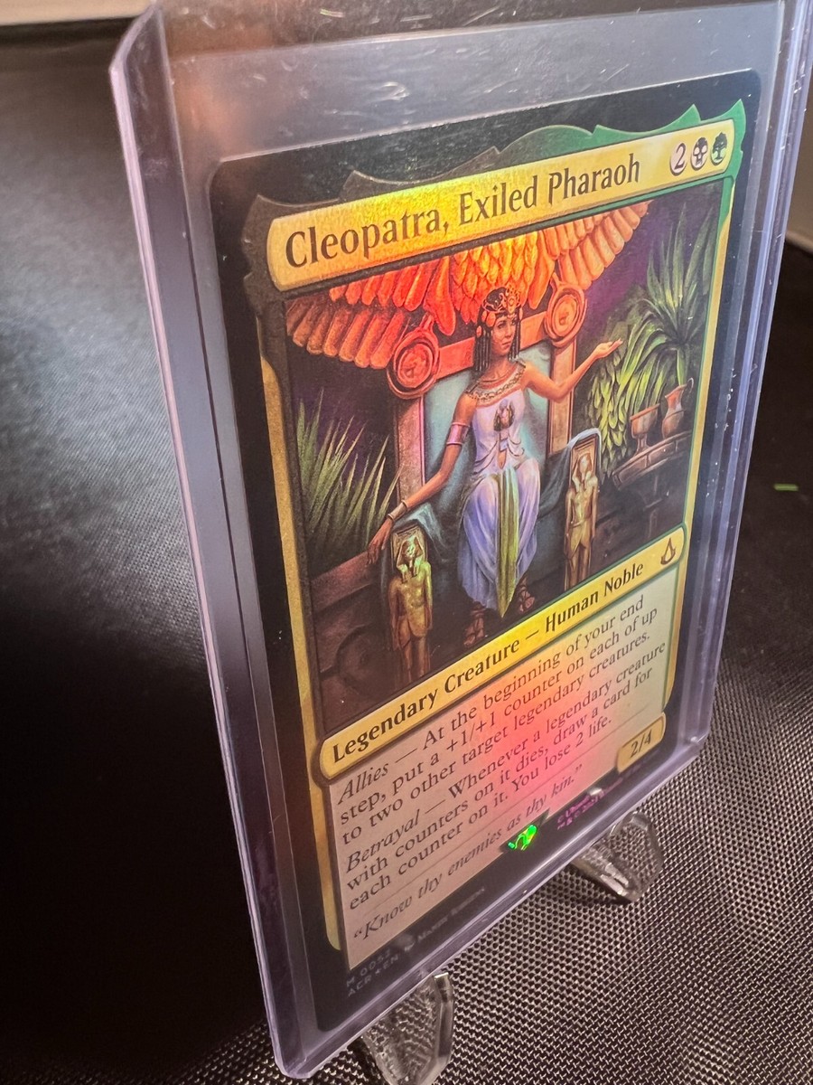 Cleopatra, Exiled Pharaoh 0052 FOIL MTG Assassin's Creed ACR NM