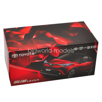 ミニカー 1/18 トヨタ TOYOTA IZOA レッド 1/18 Dealer Edition Toyota C-HR CHR IZOA (Red) Diecast Model