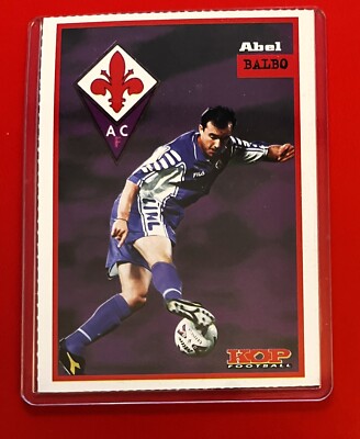ABEL BALBO FIORENTINA 1999/2000 ARGENTINA RARE ROOKIE CARD KOP FOOTBALL ITALIA