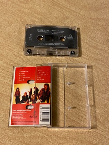 White Heart Power House Rare Cassette Tape Hard Rock Heavy Metal Star Song Vtg - Picture 5 of 6