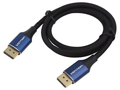 HCELH Kabel DisplayPort 1.4 Displayport Steckerbeiderseitig PVC VENTION