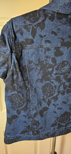 Love Moschino Women's Denim Blue Cotton Jacket Size 10 - 第 15/16 張圖片