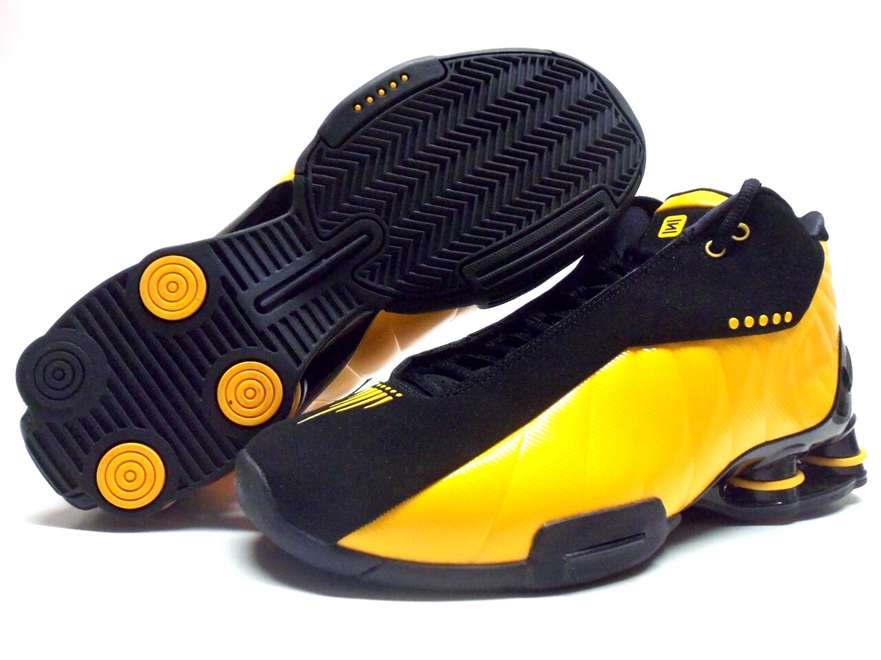 Nike Shox BB4 Black University Gold