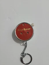 Vintage Pocket Golf Scorer Keychain Stroke Shot Counter Score Keeper Hong Kong Z