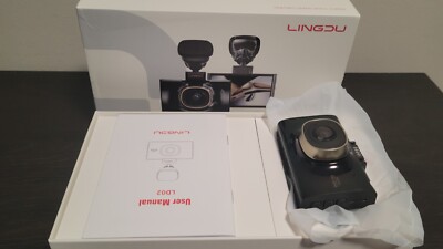 Lingdu LD02-Lite Dual Channel Dash cam 4K front 1080p rear, WiFi, GPS, 64GB SD