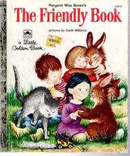 The Friendly Book by Margaet Wise Brown - Little Golden Book