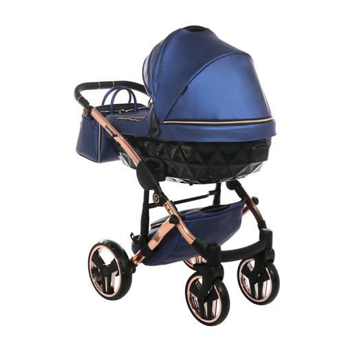 JUNAMA FLUO LINE V2 BABY PRAM STROLLER 3in1 CARRYCOT+ PUSHCHAIR + CAR SEAT - Picture 16 of 84