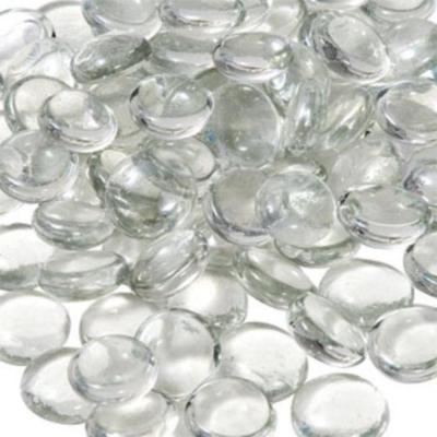 STONED  300 Stück Klarglas Kieselsteine Dekosteine 17-20 mm schneller Versand