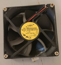 ADDA AD0912MS-A70GL 92mm x 38mm Case Fan w Screws 2W 2P Tested 12v