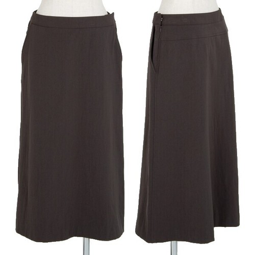 ISSEY MIYAKE FETE / ロングスカート/2/ナイロン/ブラウン/IF74KG526 ISSEY MIYAKE FETE Long Skirt 2 Nylon Brown IF74KG526 | eBay