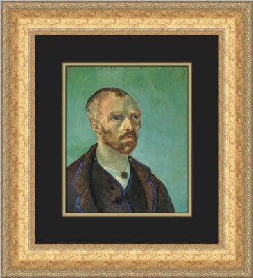 Vincent Van Gogh Self-Portrait Custom Framed Print