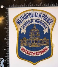 VINTAGE Metropolitan Metro DC Police Department Patch