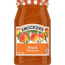 Smucker's Peach Preserves, 12 Ounces