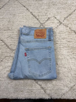 Levi's Damen Jeans hellblau | 724 High Rise Straight | Größe W29 L32 FR38 | Tr
