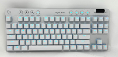 Logitech G PRO X TKL Wireless Gaming Keyboard - White- NO USB