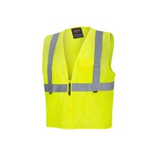 Pioneer Hi Vis Mesh Safety Vest for Men Women - Reflective Tape - Class 2 - Tr