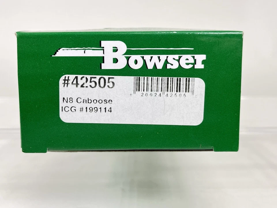 Bowser HO Illinois Central Gulf ICG #199114 N8 Caboose - Image 2 of 4