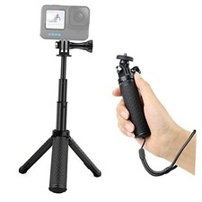 Mini Hand Grip Selfie Stick Tripod Stand for GoPro Hero 13 12 11 10 9 9.2 inch